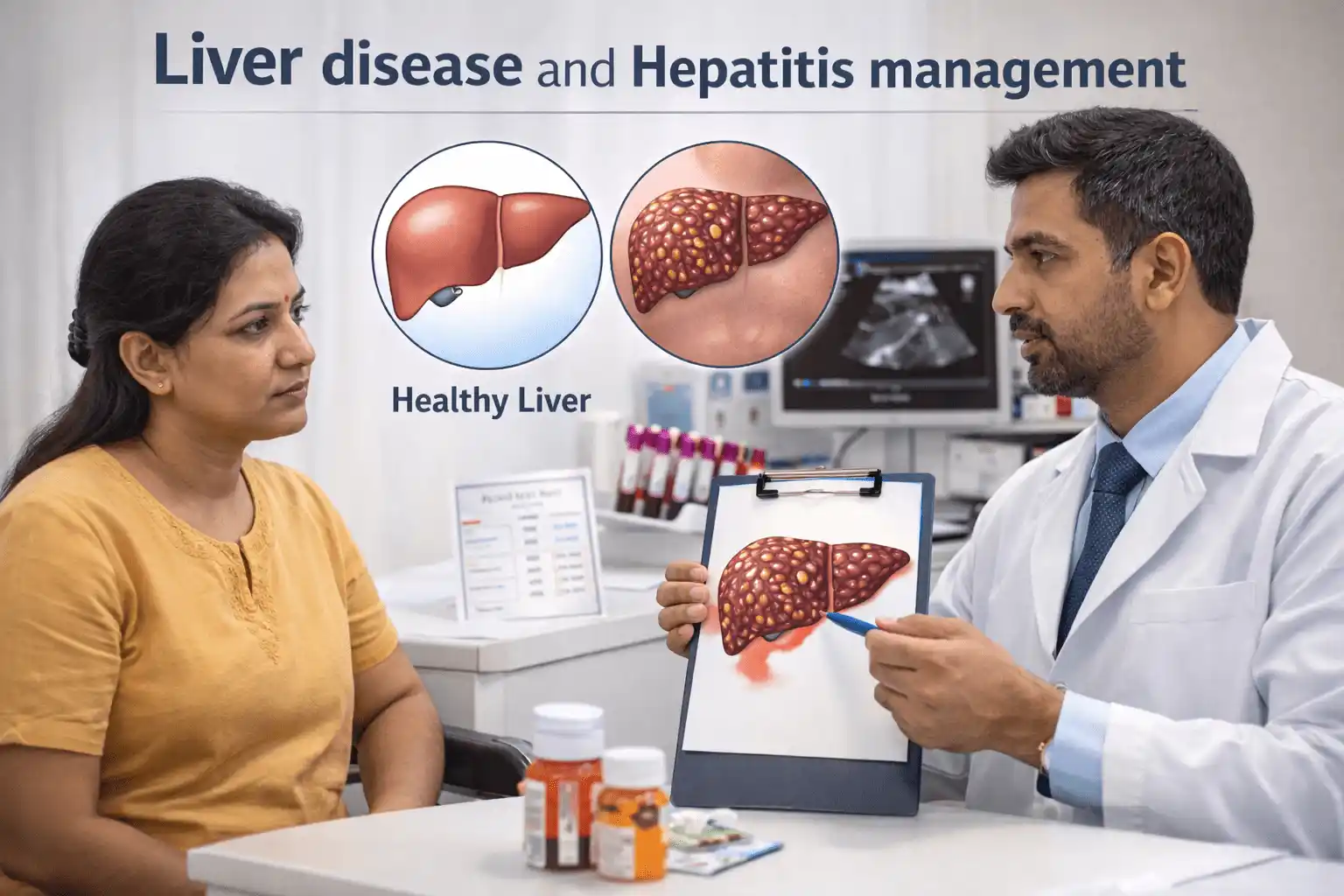 Liver disease and hepatitis management